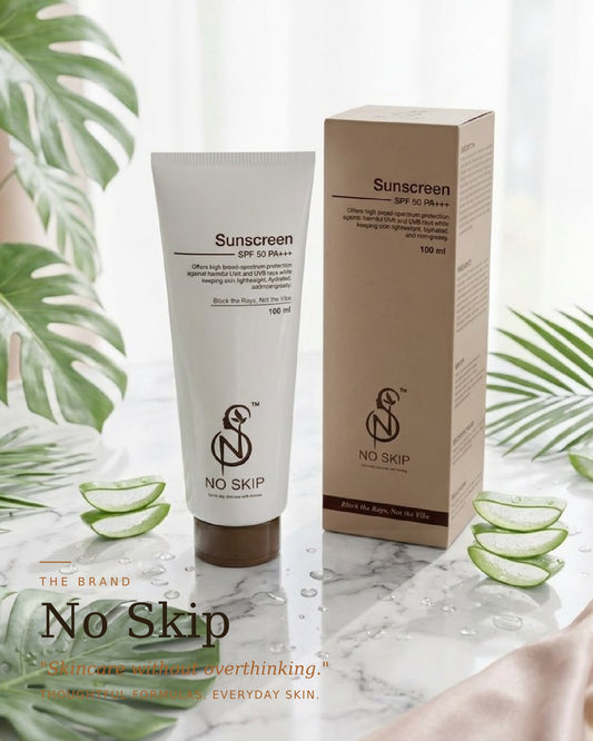 Sunscreen SPF 50++ | UVA/UVB & Water Resistant|100ml