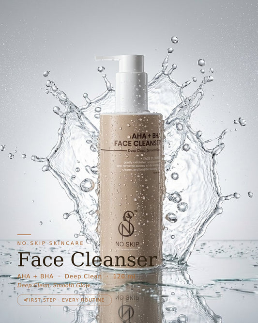 Niacinamide + AHB  Face Cleanser