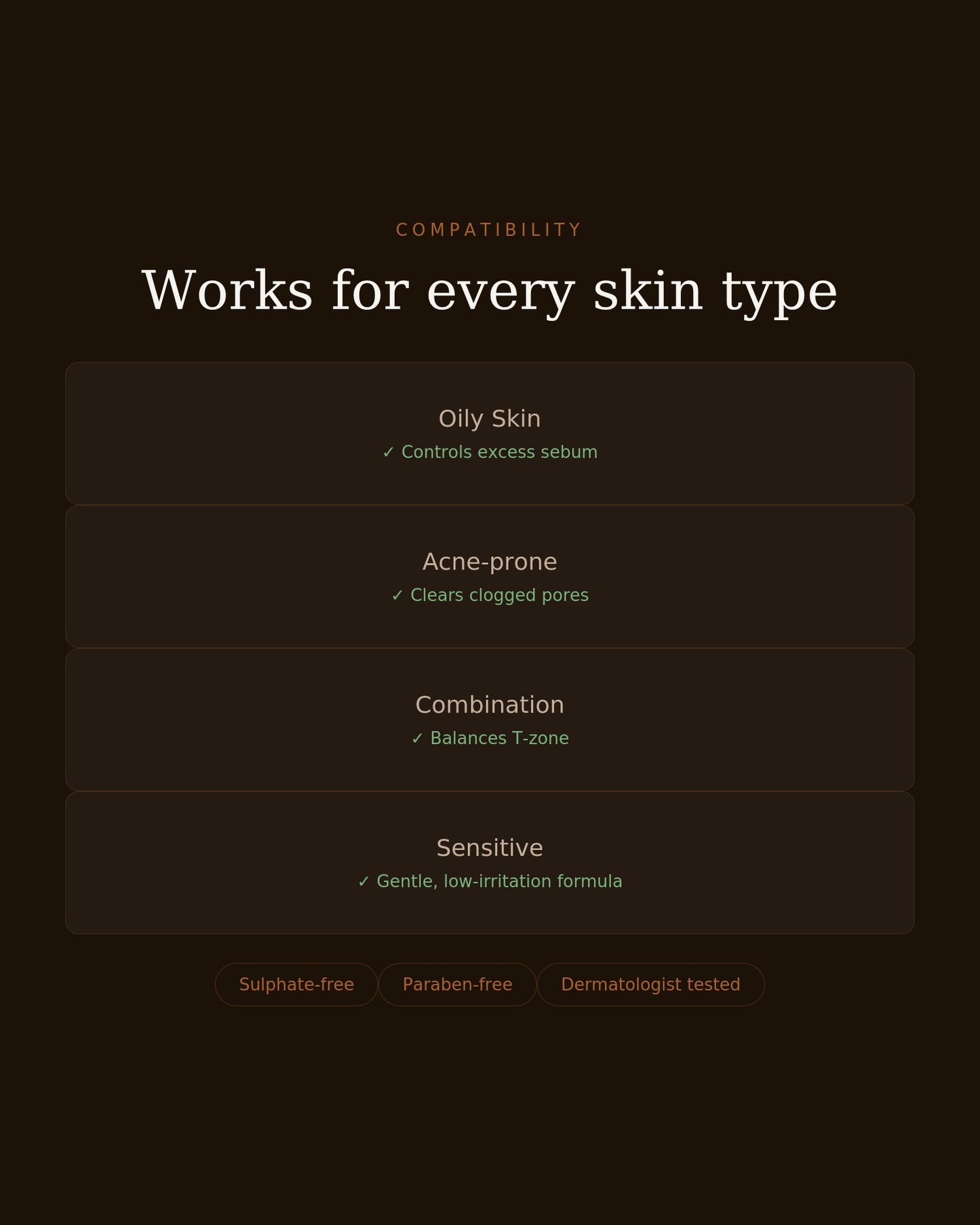 Niacinamide + AHB  Face Cleanser