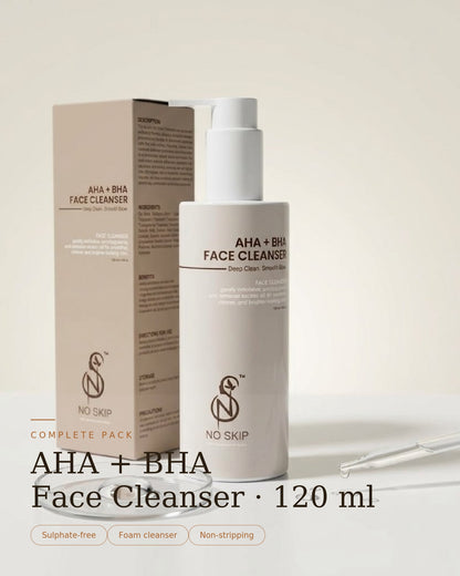 Niacinamide + AHB  Face Cleanser