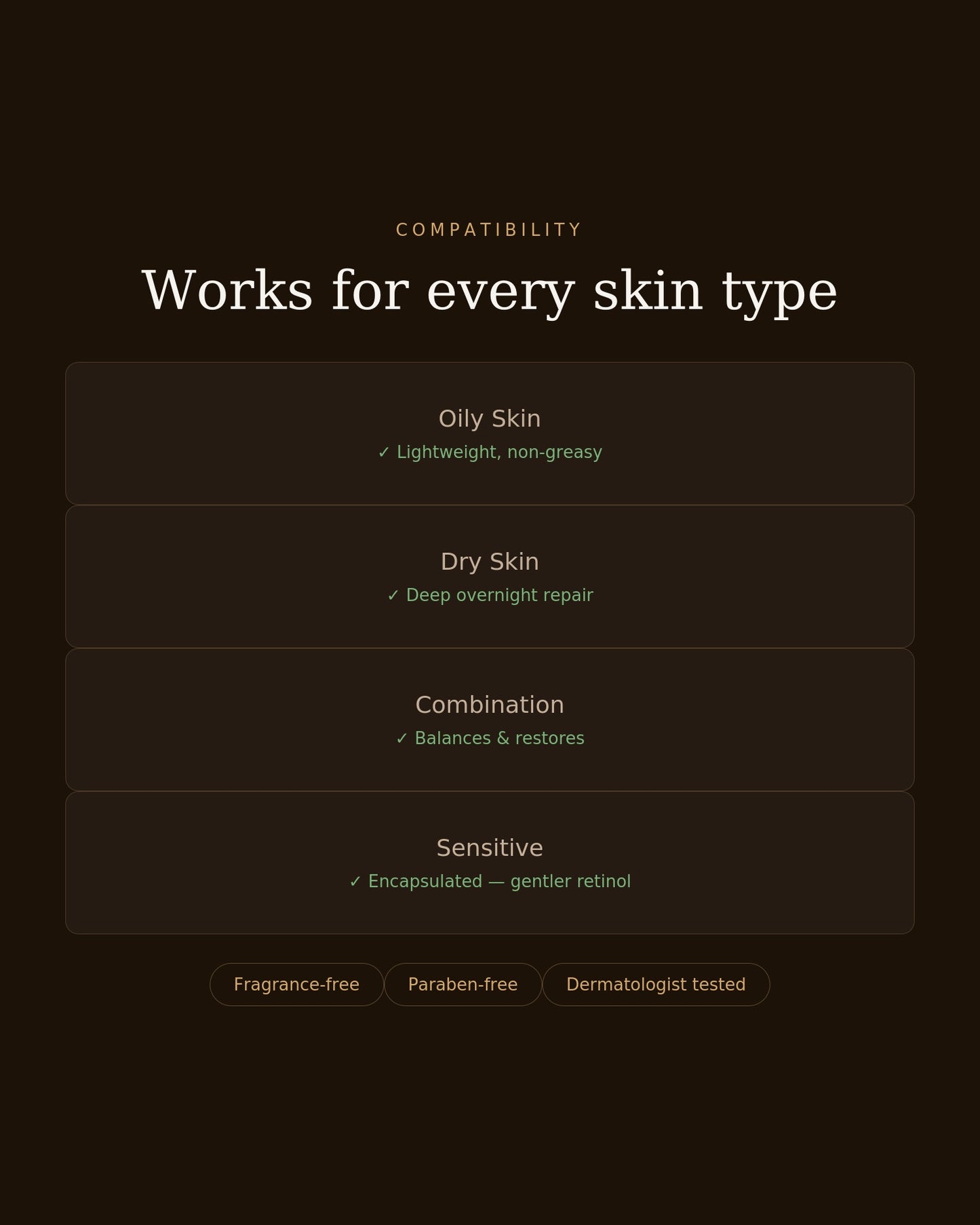 Encapsulated Retinol  Night Serum