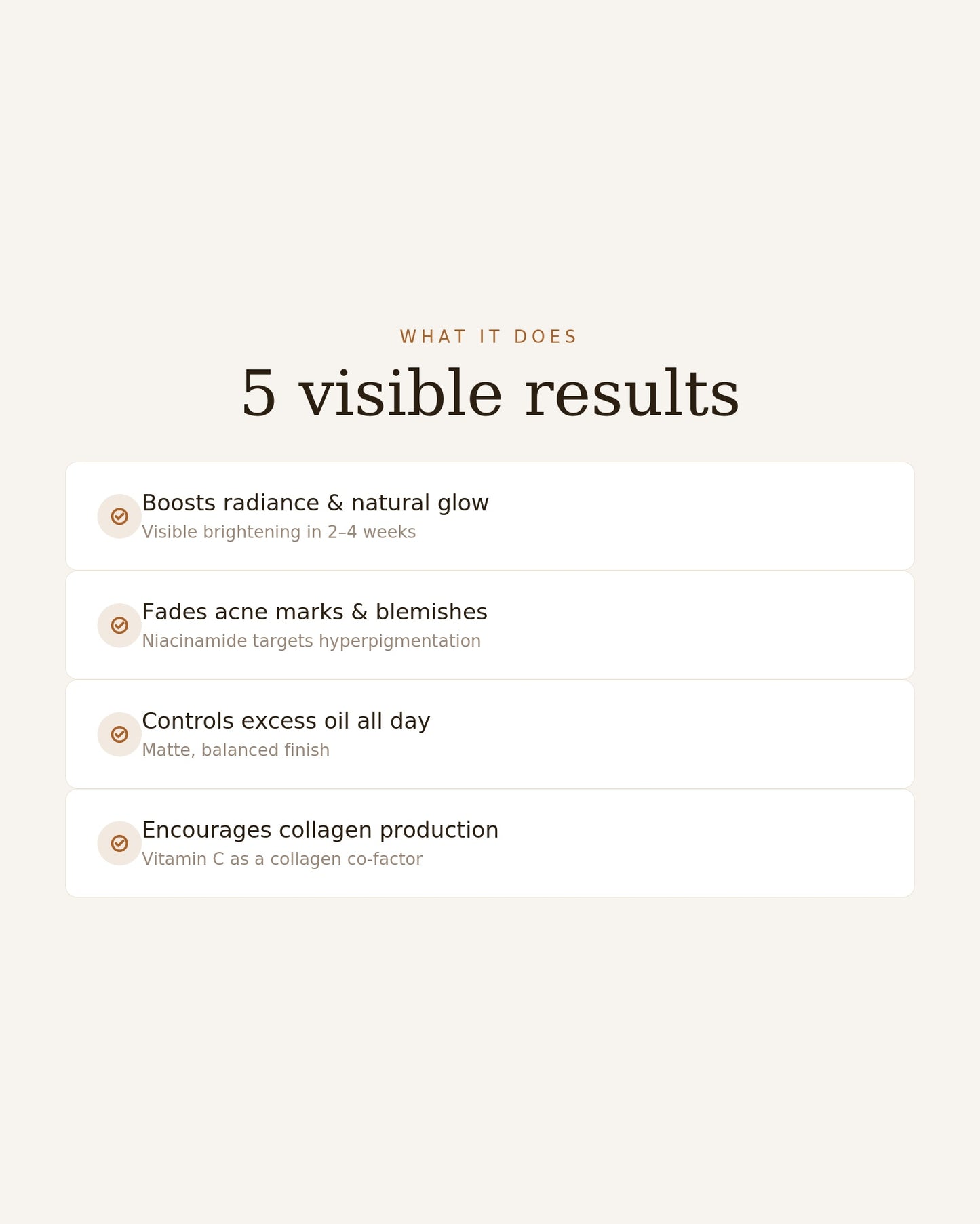 20% Vitamin C,10% Niacinamide Day Serum