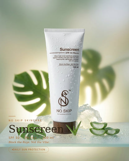 Sunscreen SPF 50++ | UVA/UVB & Water Resistant|100ml