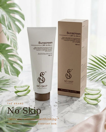 Sunscreen SPF 50++ | UVA/UVB & Water Resistant|100ml